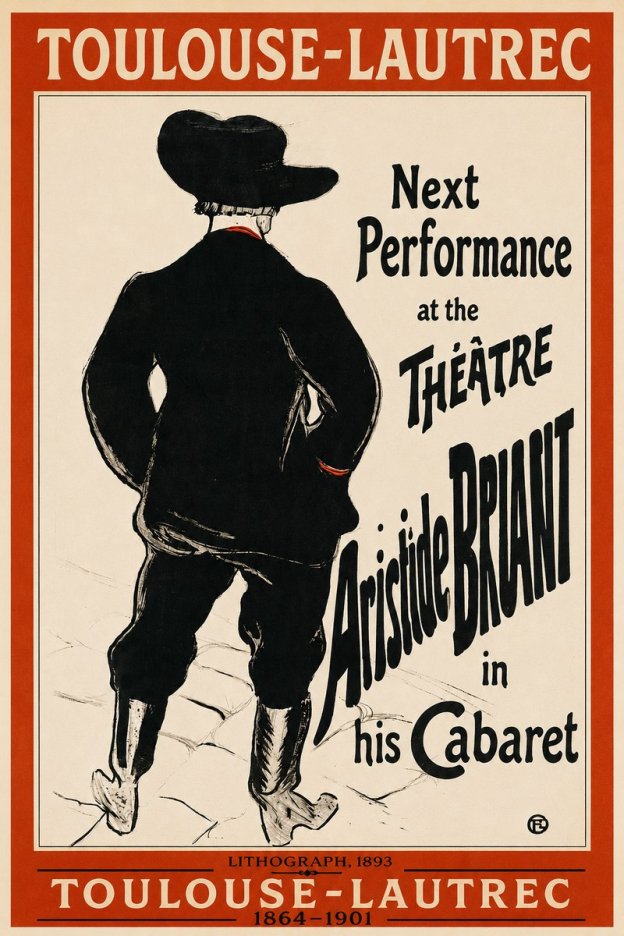 Toulouse-Lautrec Next Performance at the Théâtre Aristide Bruant in His Cabaret No2 - Poster