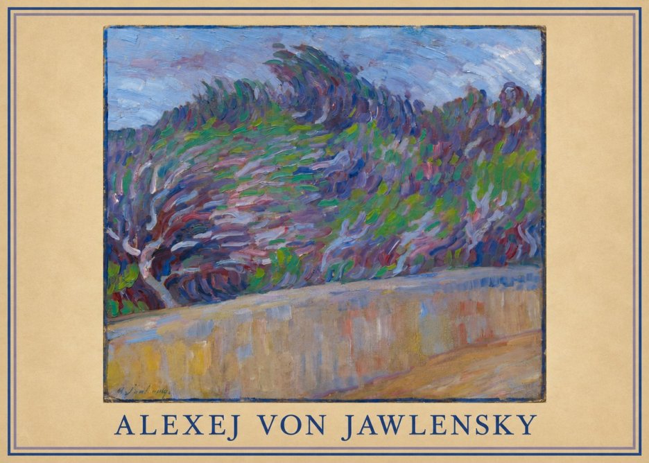Alexej von Jawlensky Windy Landscape No4 - Poster