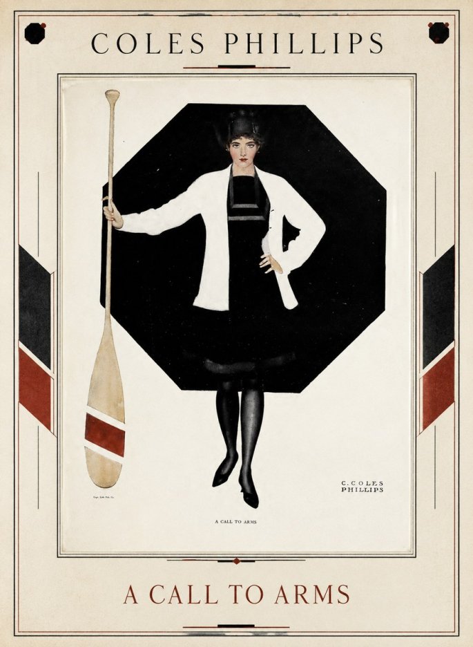 Coles Phillips A Call to Arms No3 - Poster