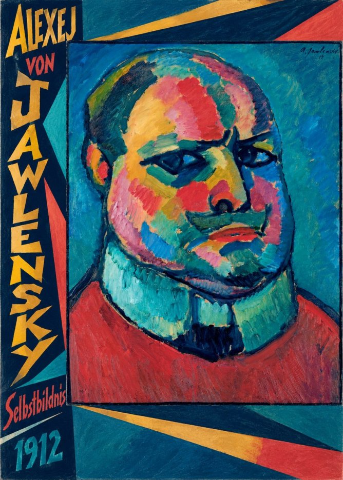Alexej von Jawlensky Selbstbildnis No3 - Poster