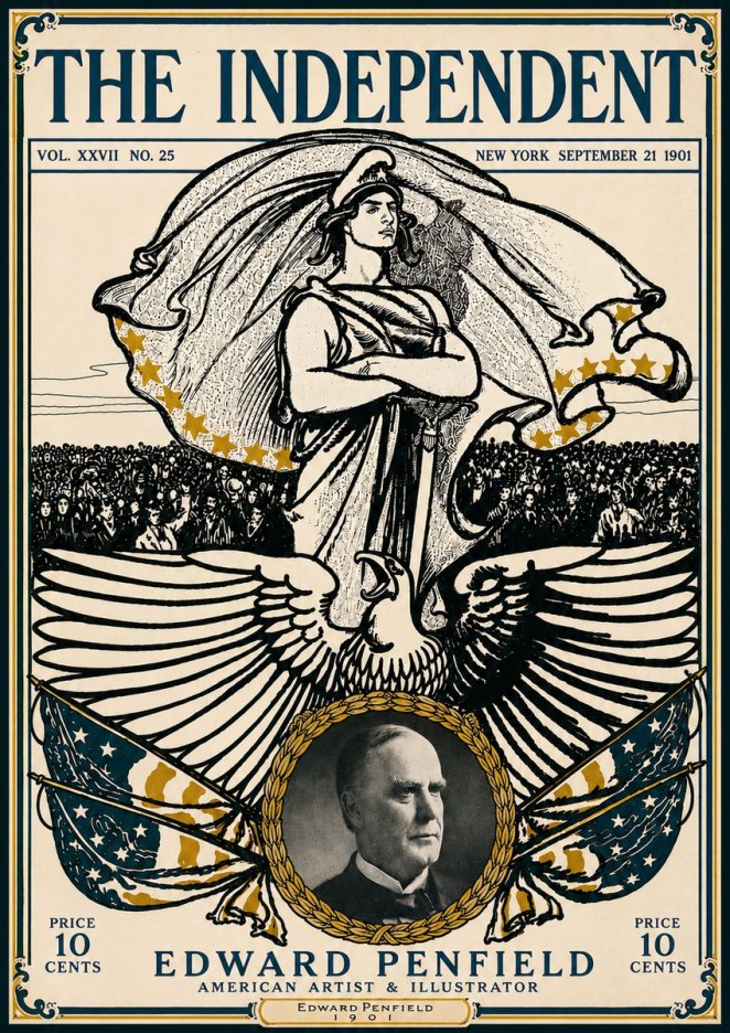 Edward Penfield The Independent No5 - Poster