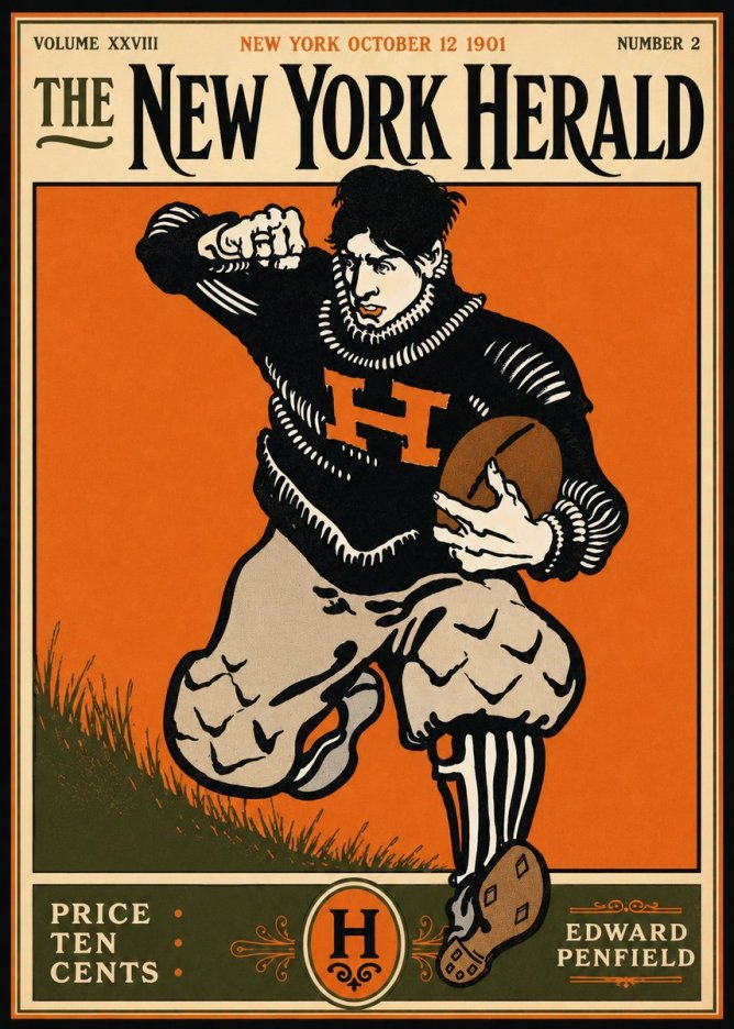 Edward Penfield The New York Herald No6 - Poster