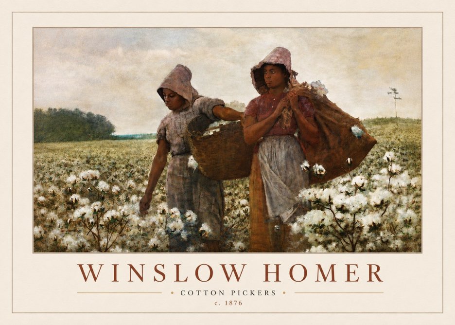 Winslow Homer Cotton Pickers No4 - Poster