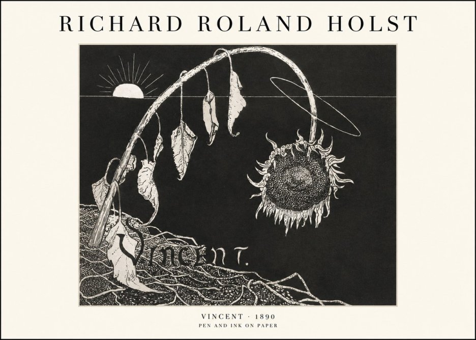 Richard Roland Holst Vincent No1 - Poster