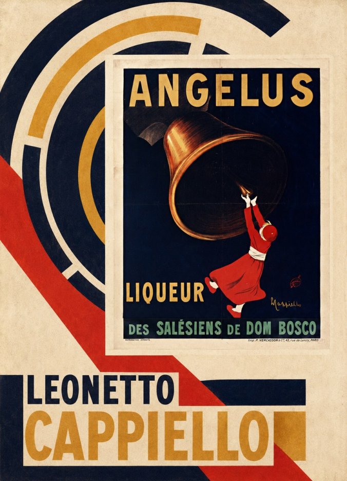 Leonetto Cappiello Angelus Liqueur No4 - Poster