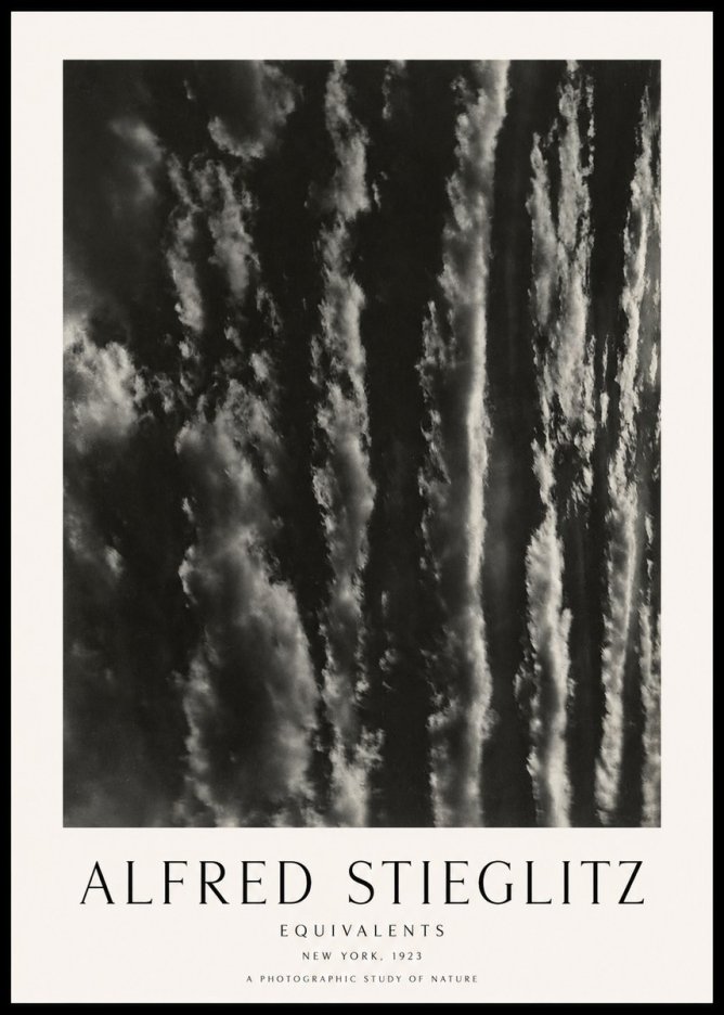 Alfred Stieglitz Equivalent I No2 - Poster