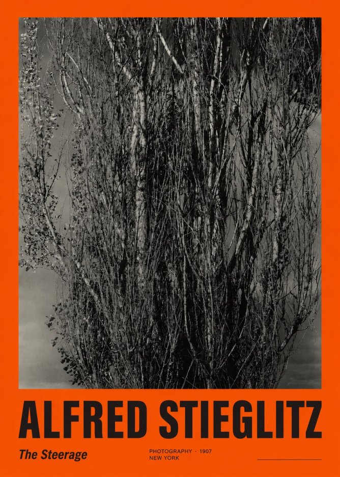 Alfred Stieglitz The Steerage II No4 - Poster