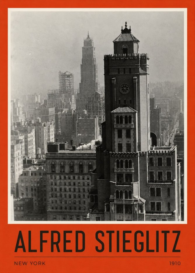 Alfred Stieglitz New York No2 - Poster