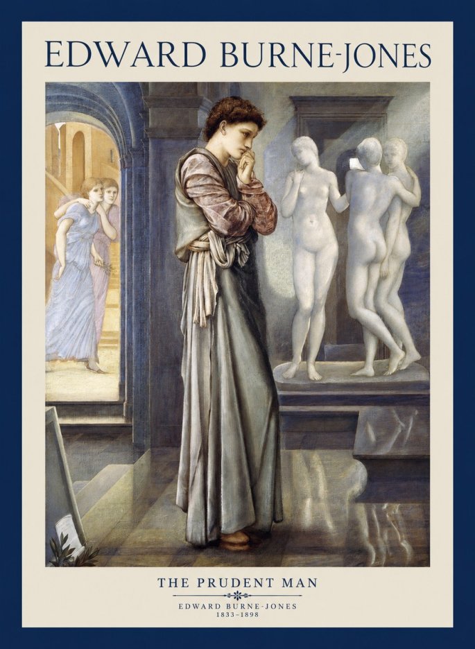 Edward Burne-Jones The Prudent Man No1 - Poster