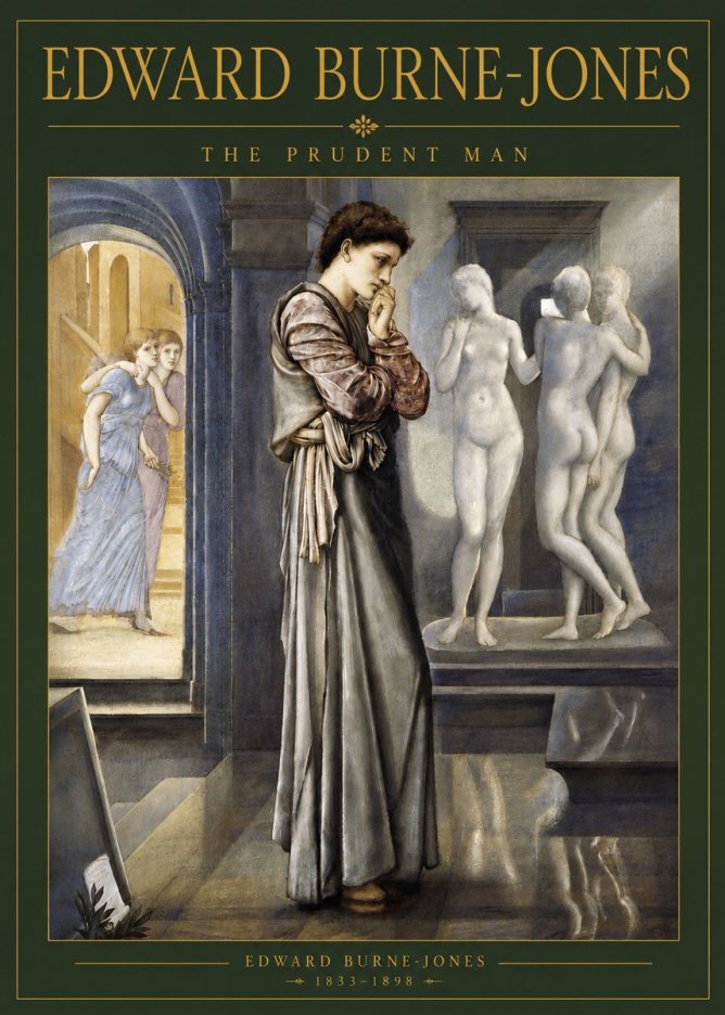 Edward Burne-Jones The Prudent Man No6 - Poster