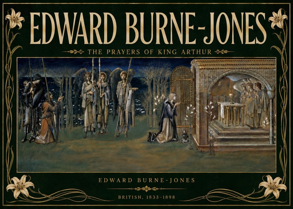 Edward Burne-Jones The Prayers of King Arthur No6 - Poster