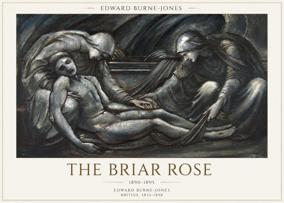 Edward Burne-Jones The Briar Rose No1 - Poster