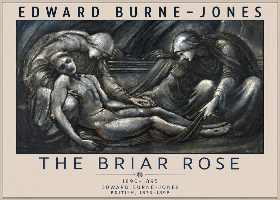 Edward Burne-Jones The Briar Rose No3 - Poster