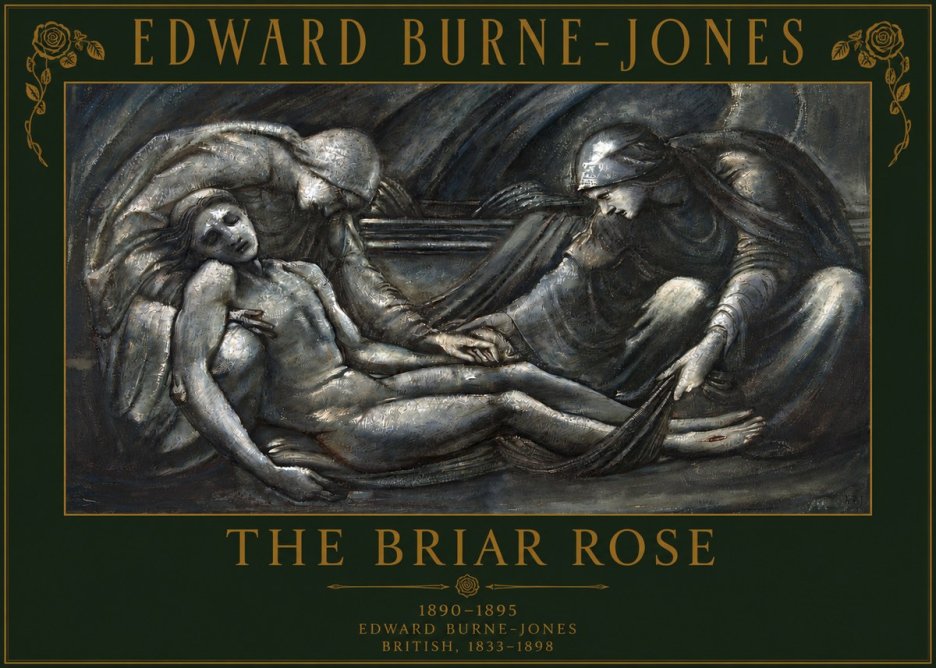 Edward Burne-Jones The Briar Rose No4 - Poster