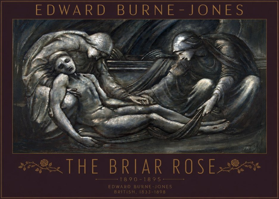 Edward Burne-Jones The Briar Rose No5 - Poster