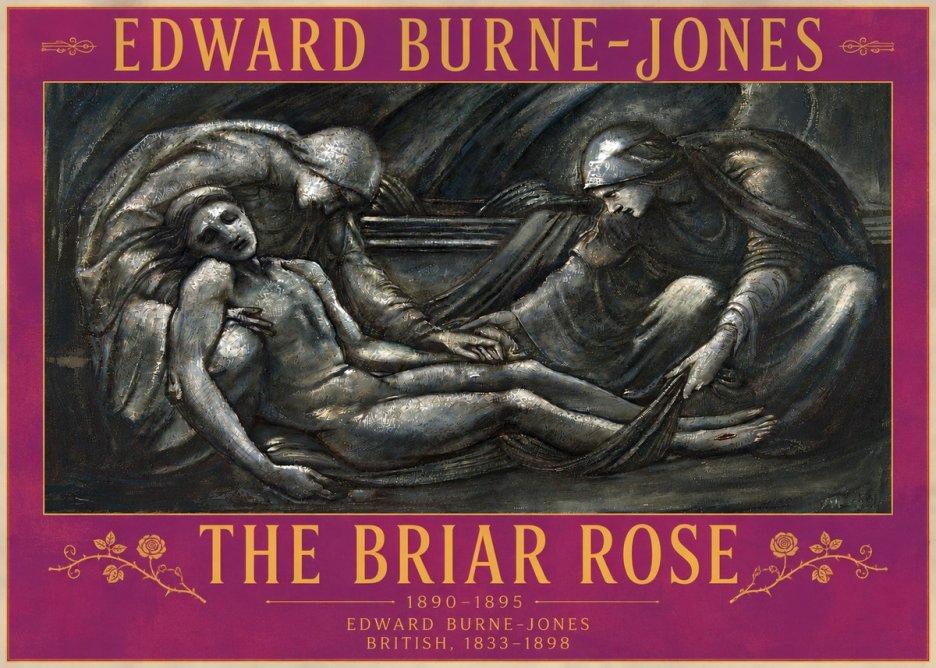 Edward Burne-Jones The Briar Rose No6 - Poster