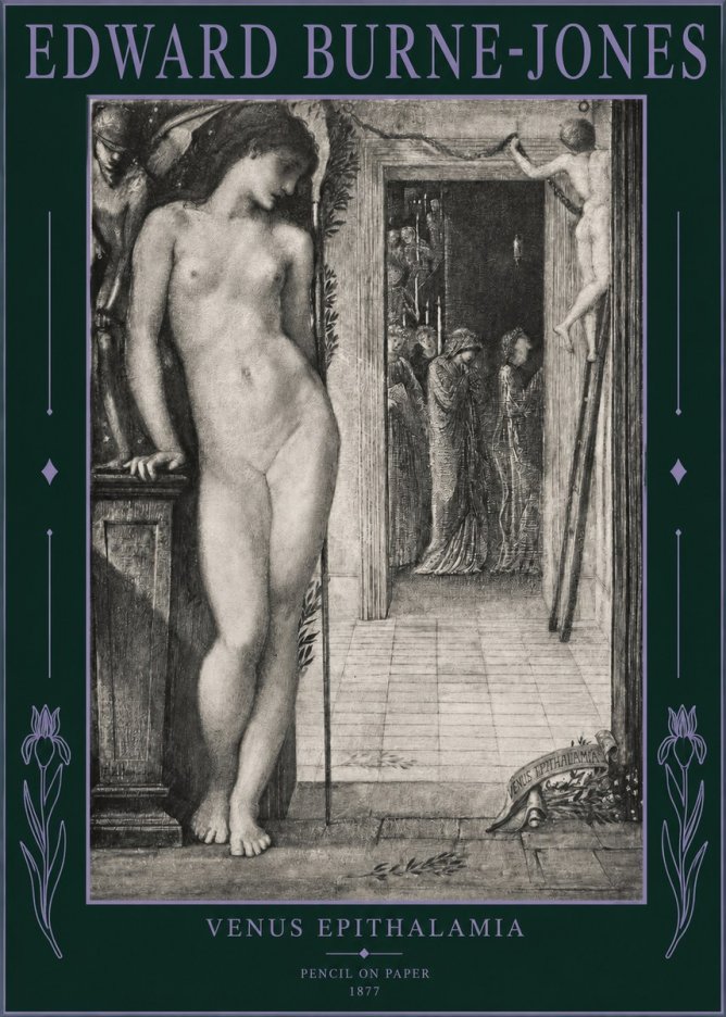 Edward Burne-Jones Venus Epithalamia No2 - Poster