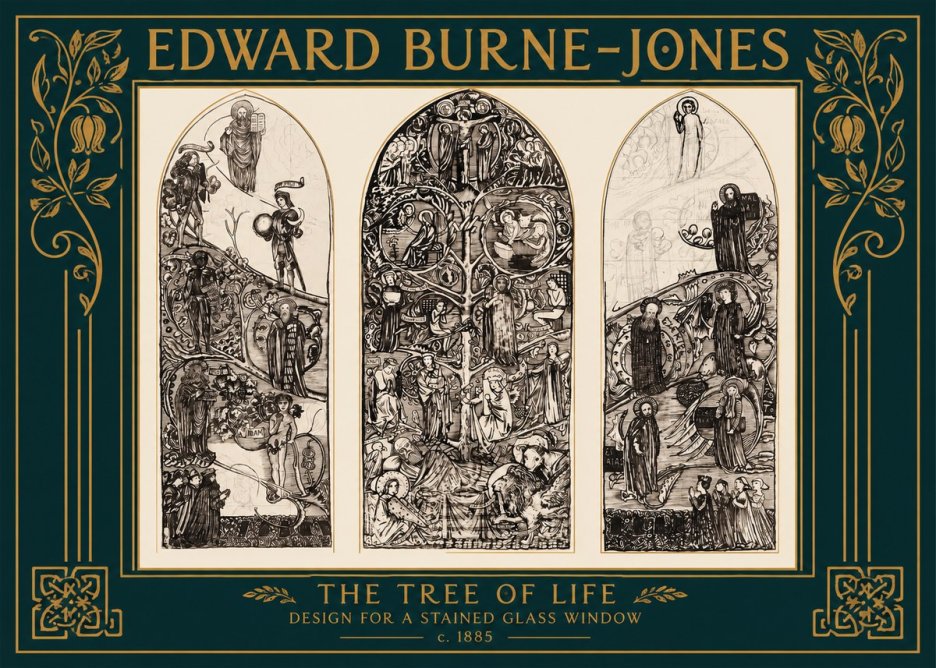 Edward Burne-Jones The Tree of Life No2 - Poster