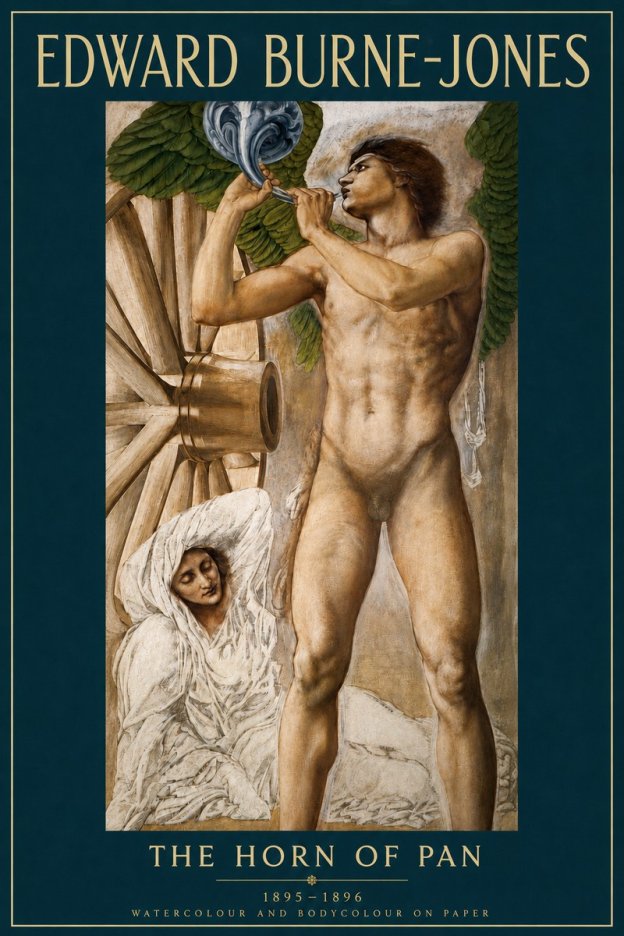 Edward Burne-Jones The Hour of the Soul No4 - Poster