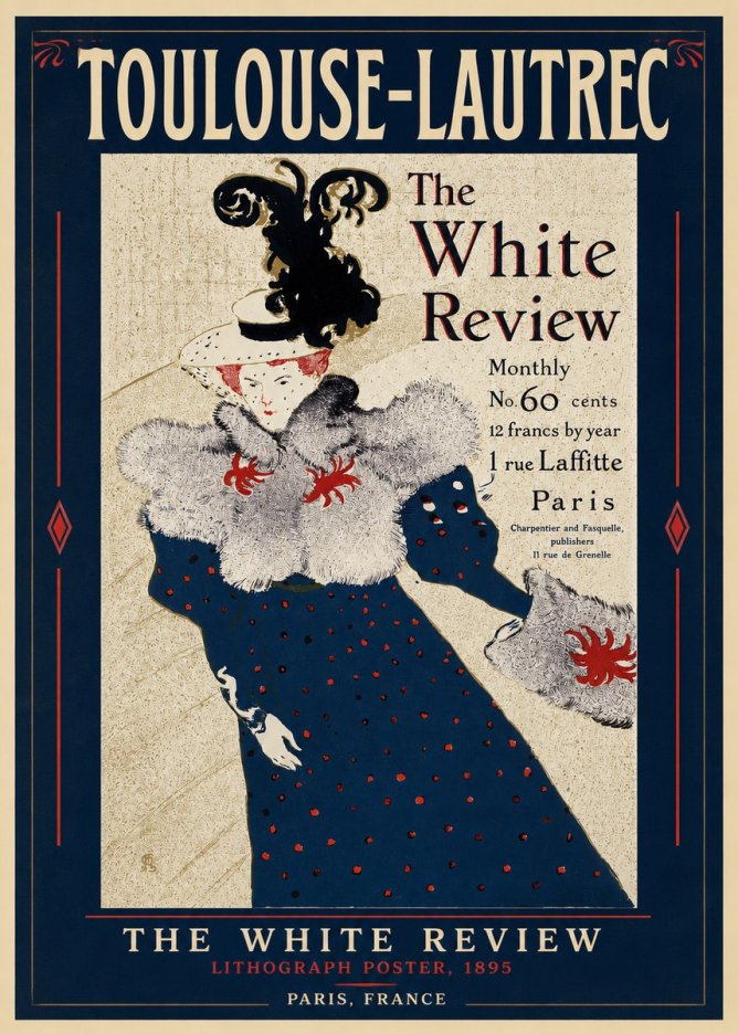 Toulouse-Lautrec The White Review No2 - Poster