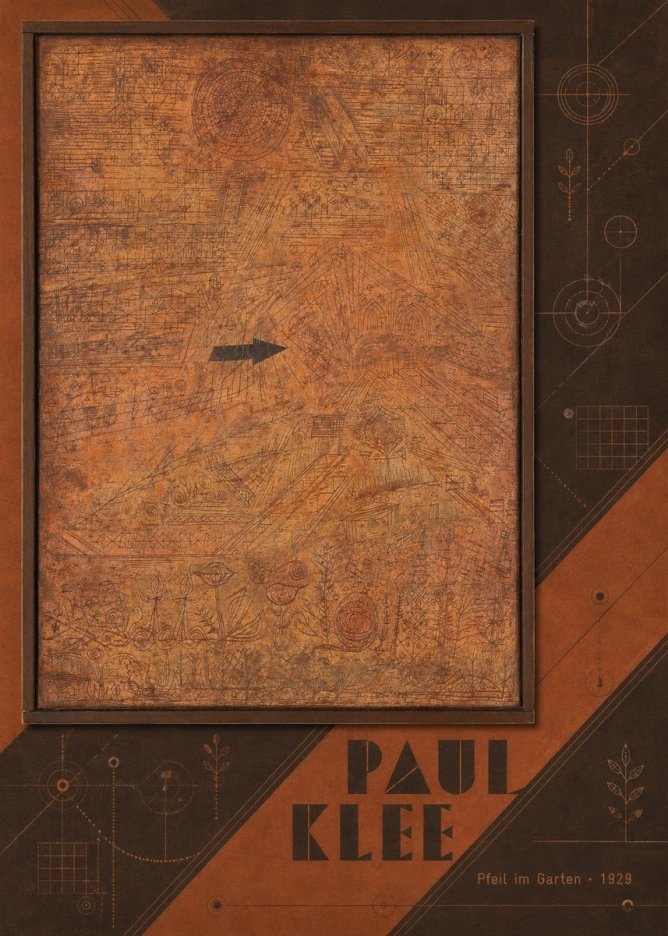 Paul Klee Pfeil Im Garten No5 - Poster