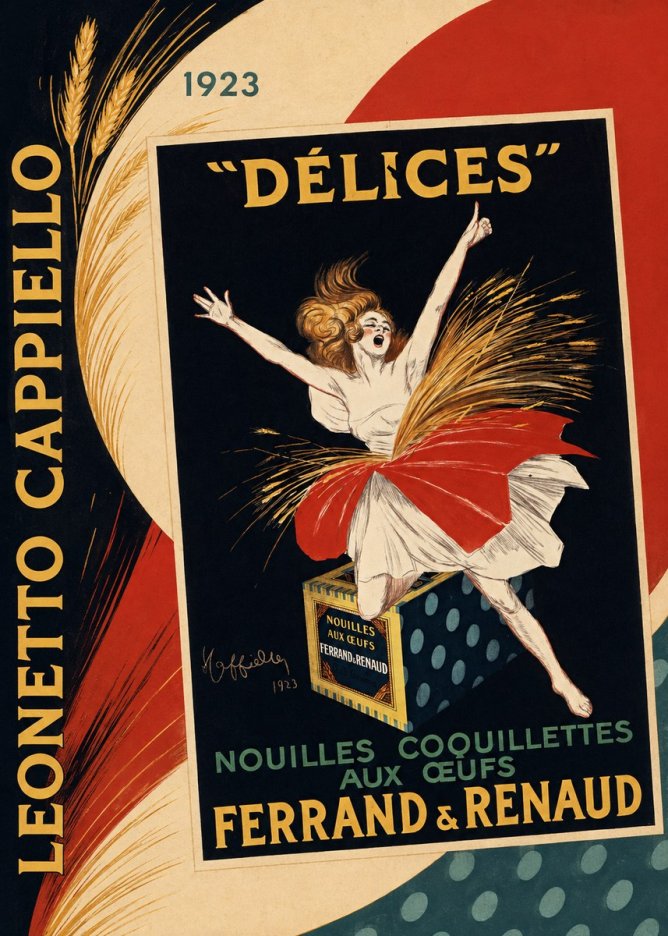 Leonetto Cappiello Délices I No2 - Poster