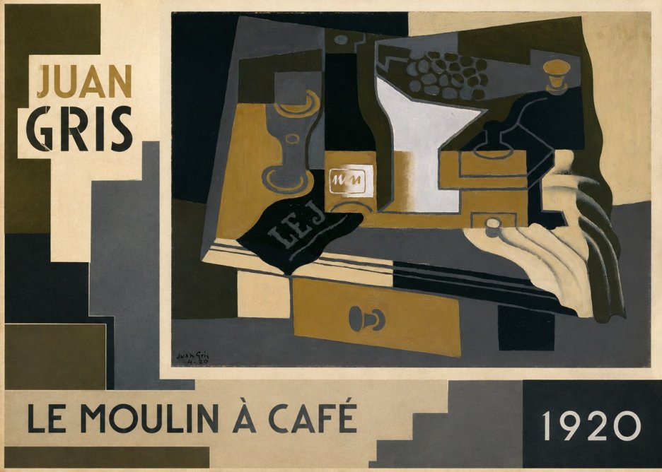 Juan Gris Le Moulin À Café No2 - Poster