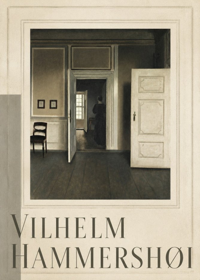 Vilhelm Hammershøi Interior, Strandgade 30 I No4 - Poster