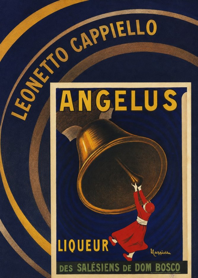 Leonetto Cappiello Angelus No6 - Poster