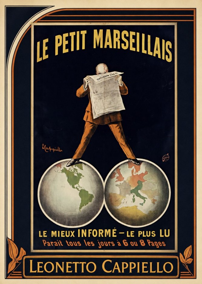 Leonetto Cappiello Le Petit Marseillais No1 - Poster