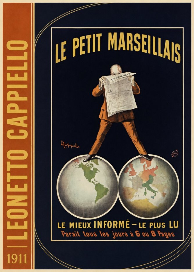 Leonetto Cappiello Le Petit Marseillais No2 - Poster