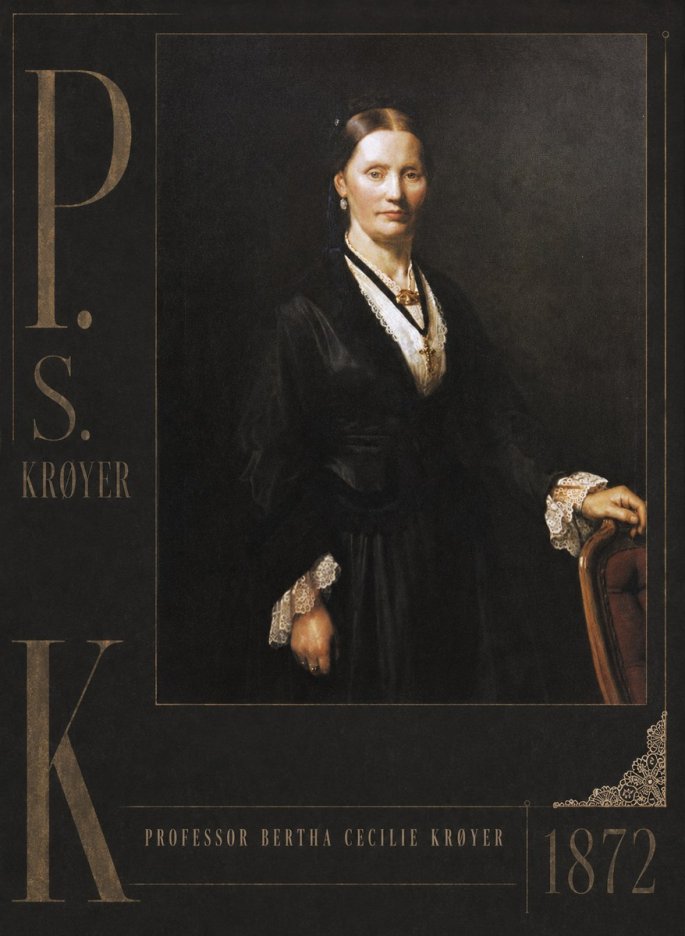 P.S. Krøyer Professor Bertha Cecilie Krøyer No4 - Poster
