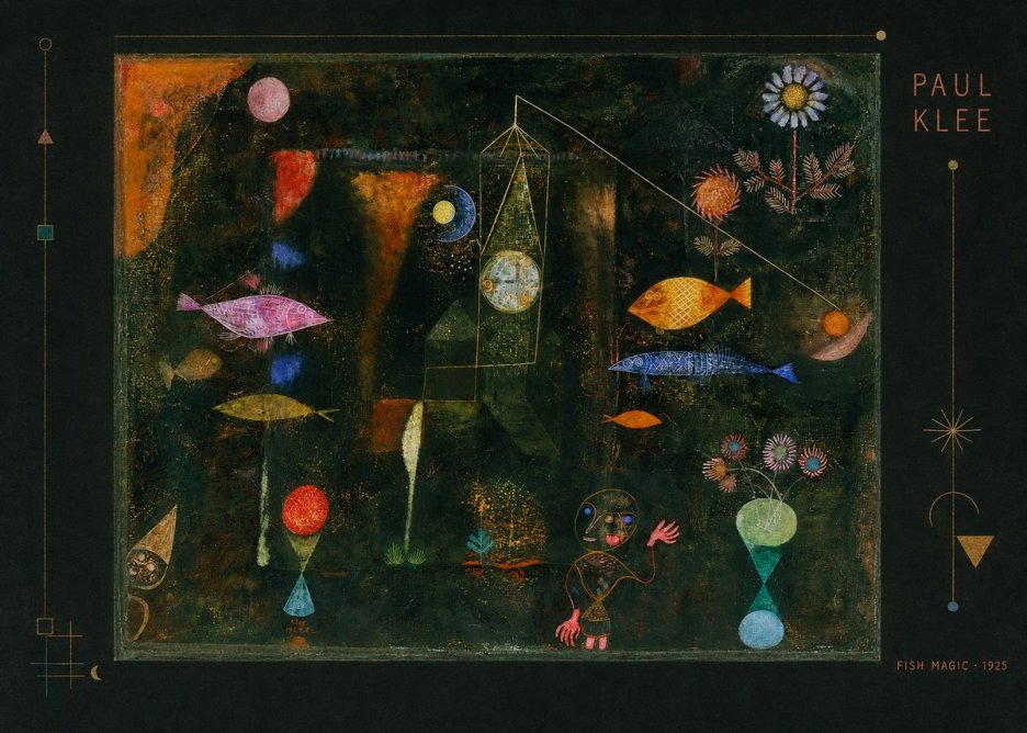 Paul Klee Fish Magic II No2 - Poster