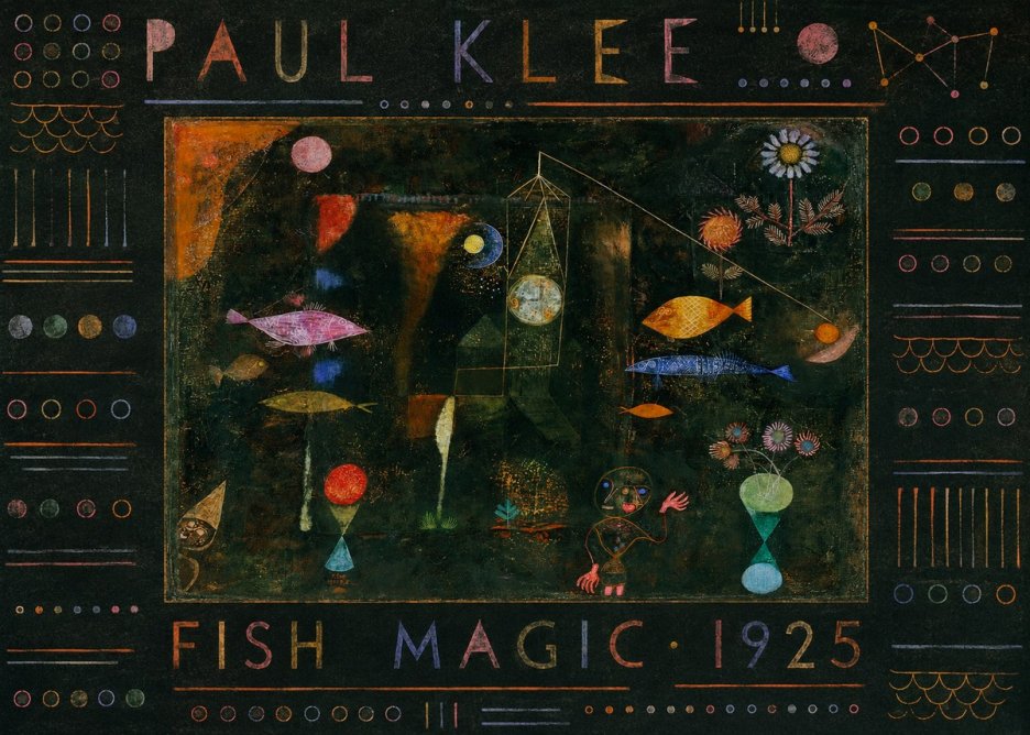 Paul Klee Fish Magic II No3 - Poster