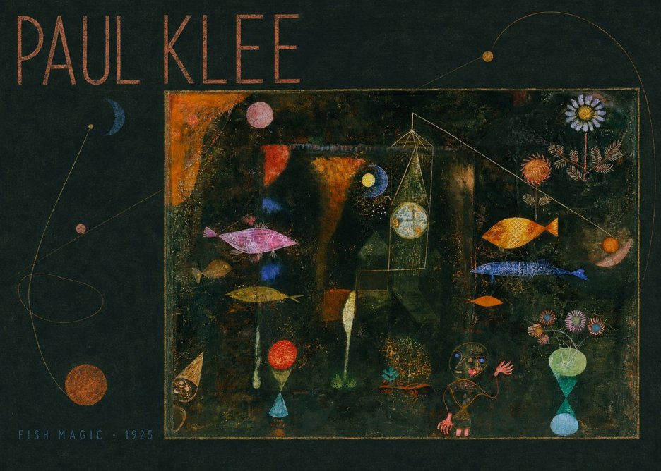 Paul Klee Fish Magic II No5 - Poster