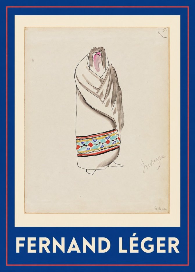 Fernand Léger Indiene, Bolivia No1 - Poster