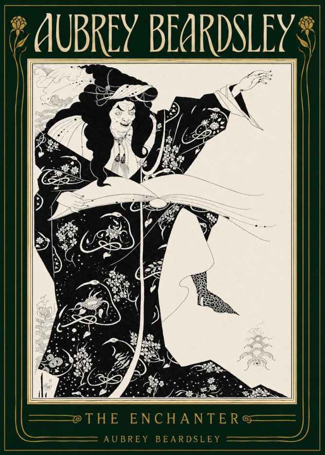 Aubrey Beardsley The Rehearsal No5 - Poster