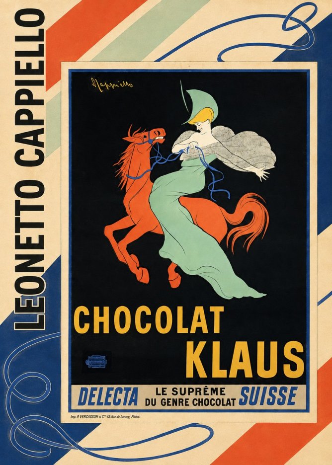 Leonetto Cappiello Chocolat Klaus II No2 - Poster