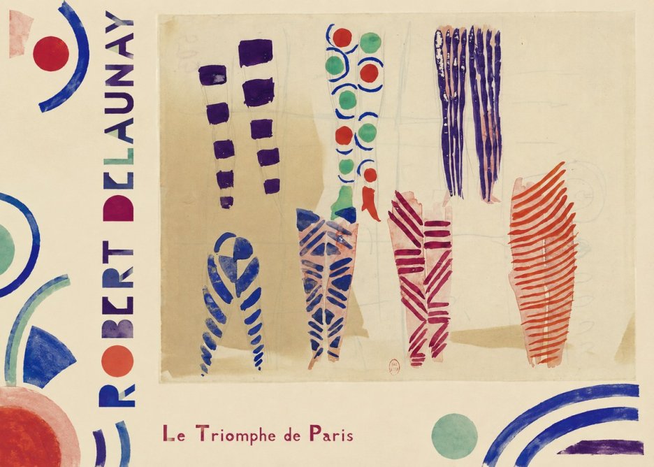 Robert Delaunay Le Triomphe De Paris IV No2 - Poster