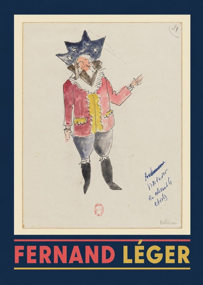 Fernand Léger Bolivar IX No1 - Poster