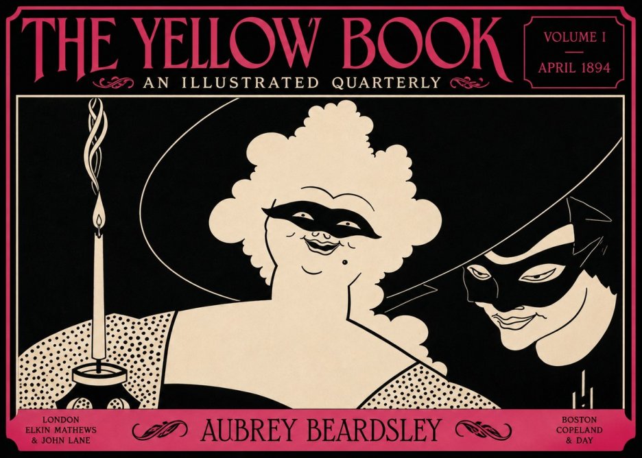 Aubrey Beardsley The Yellow Book I No5 - Poster