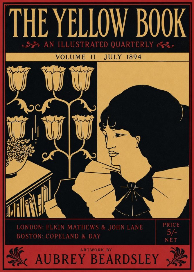 Aubrey Beardsley The Yellow Book - Volume Ii July 1894 No2 - Poster