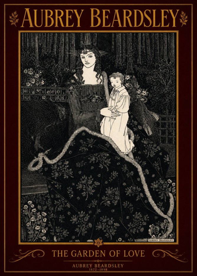 Aubrey Beardsley The Garden of Love No2 - Poster