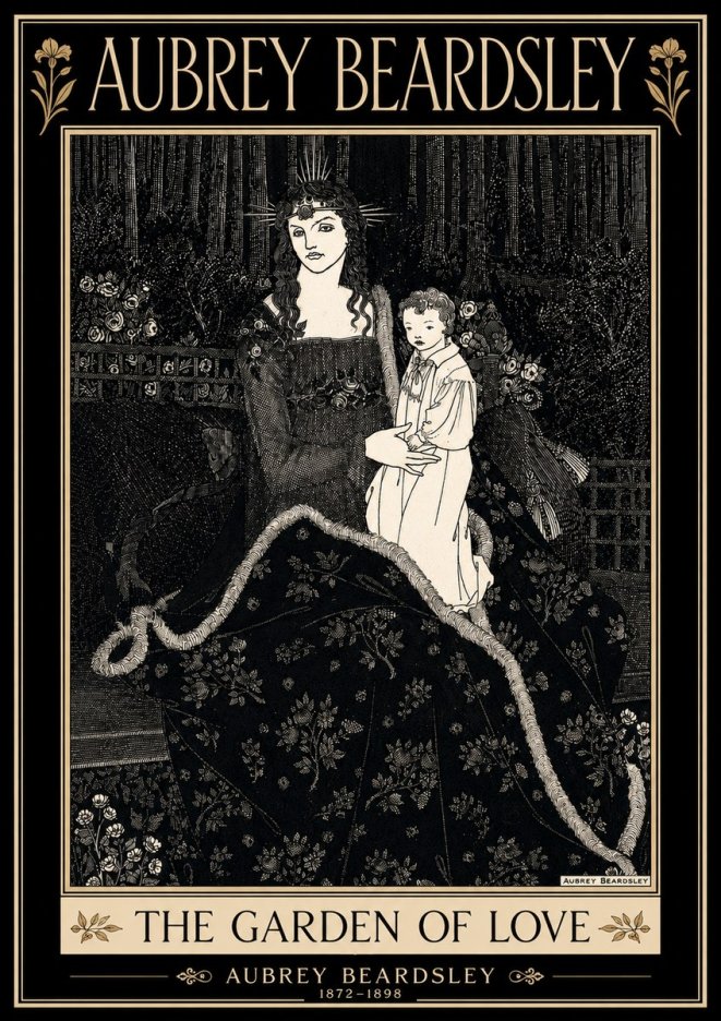 Aubrey Beardsley The Garden of Love No4 - Poster