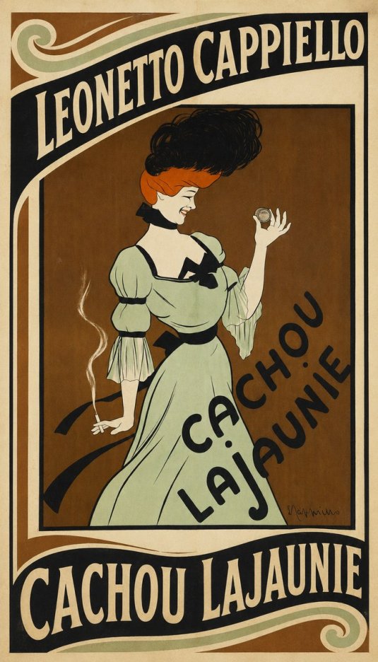 Leonetto Cappiello Cachou Lajaunie No2 - Poster
