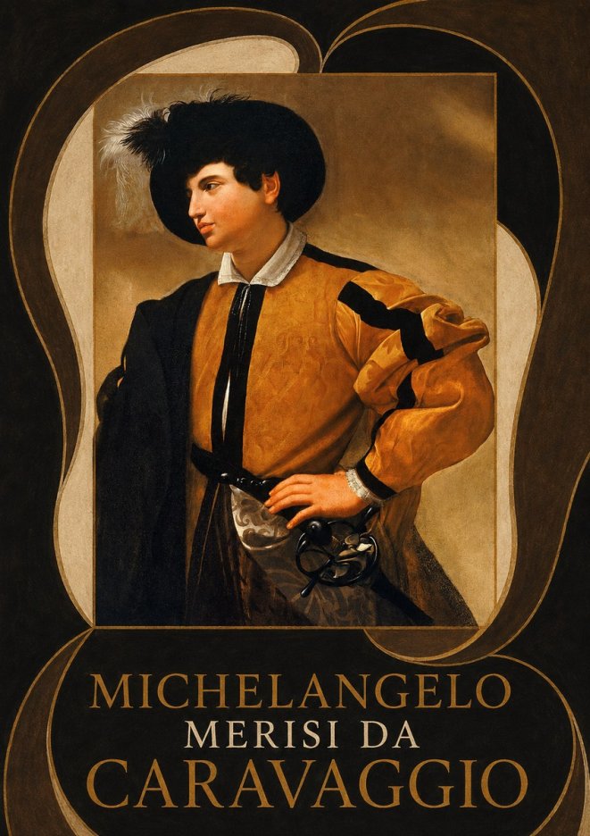 Michelangelo Merisi da Caravaggio Portrait of a Young Man No6 - Poster