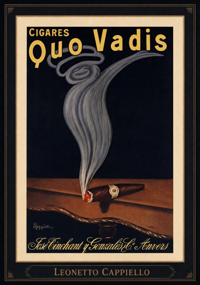 Leonetto Cappiello Quo Vadis No1 - Poster