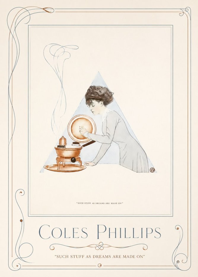 Coles Phillips Such Stuff as Dreams Are Made On No1 - Poster