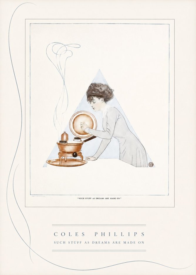 Coles Phillips Such Stuff as Dreams Are Made On No3 - Poster