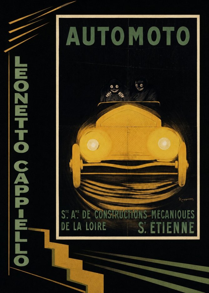 Leonetto Cappiello Automoto No2 - Poster
